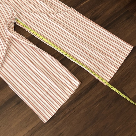 NWT Zara Striped Palazzo Trousers - Picture 6 of 8